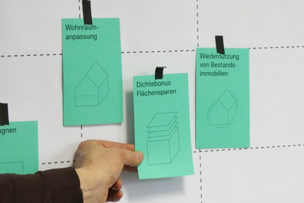 Arbeit in Kleingruppen zu den Instrumenten der Suffizienz © vhw