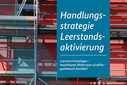 Cover der Publikation "Handlungsstrategie Leerstandsaktivierung" © BMWSB